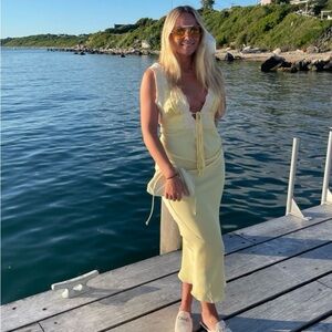 Rumored Yellow Maxi Dress